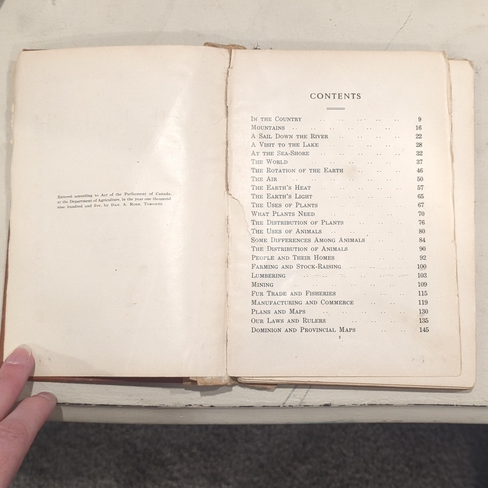 Early 1900's Geography Textbook - Picture 3 of 13